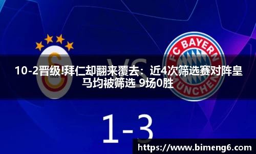 10-2晋级!拜仁却翻来覆去：近4次筛选赛对阵皇马均被筛选 9场0胜